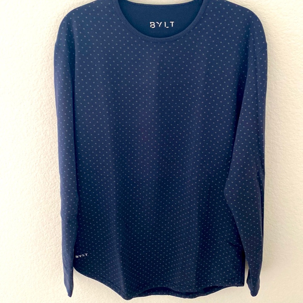 BYLT - Dotted Drop-Cut Long Sleeve: LUX